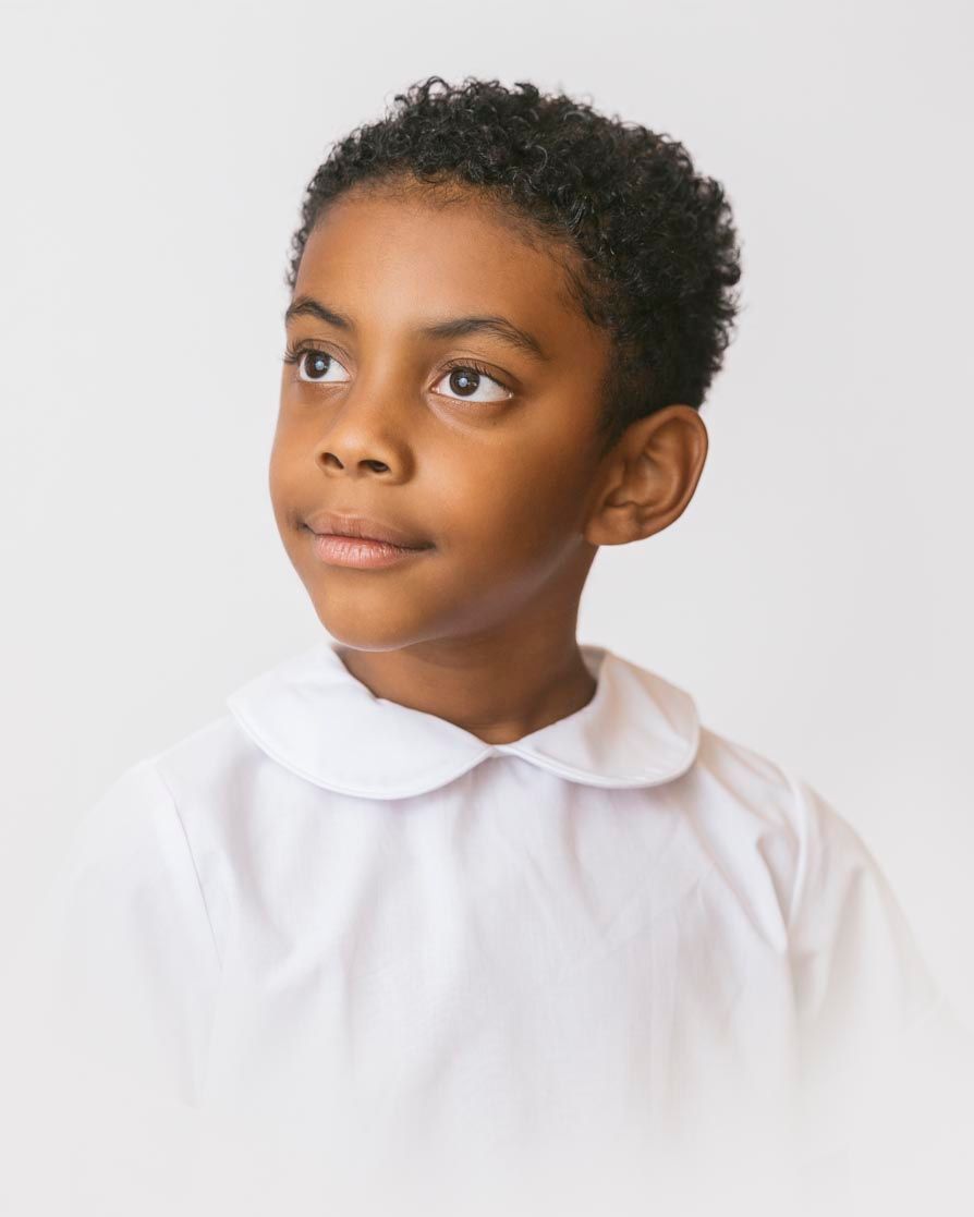 Classic timeless Heirloom children's Legacy Portrait by Emily Butz of M.photo in Richmond Virginia traditional studio heirloom portrait