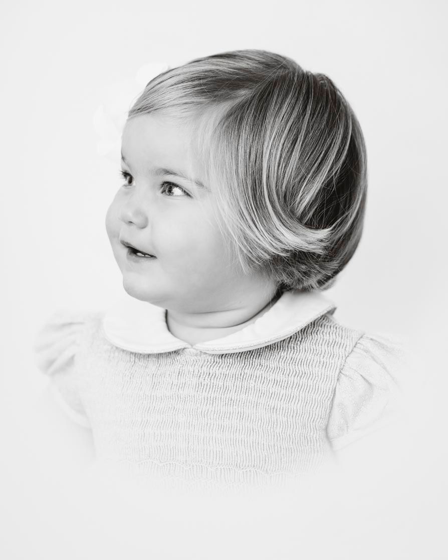 Classic timeless Heirloom children's Legacy Portrait by Emily Butz of M.photo in Richmond Virginia traditional studio heirloom portrait