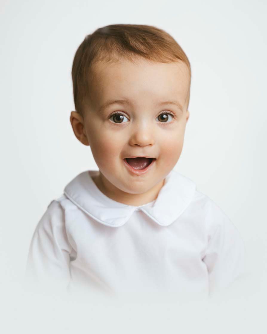 Classic timeless Heirloom children's Legacy Portrait by Emily Butz of M.photo in Richmond Virginia traditional studio heirloom portrait