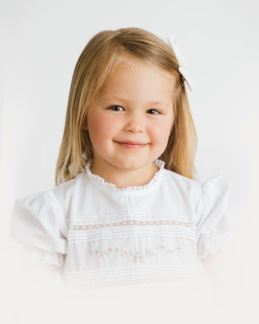 Classic timeless Heirloom children's Legacy Portrait by Emily Butz of M.photo in Richmond Virginia traditional studio heirloom portrait