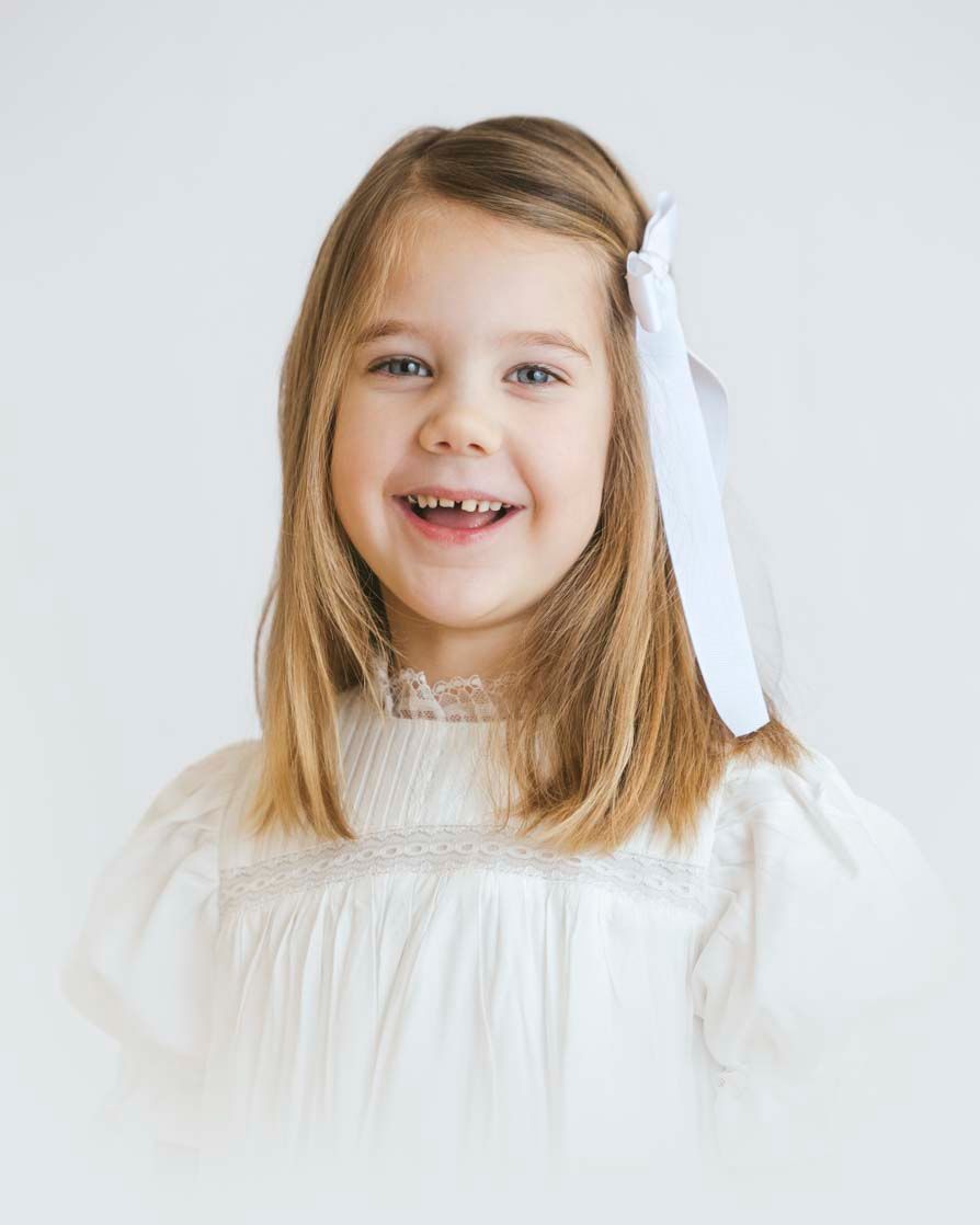 Classic timeless Heirloom children's Legacy Portrait by Emily Butz of M.photo in Richmond Virginia traditional studio heirloom portrait