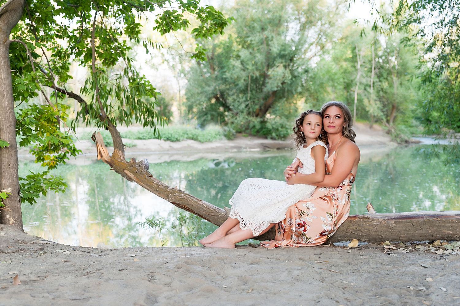 Utah photographer capturing family photography at wheeler farm in murray utah