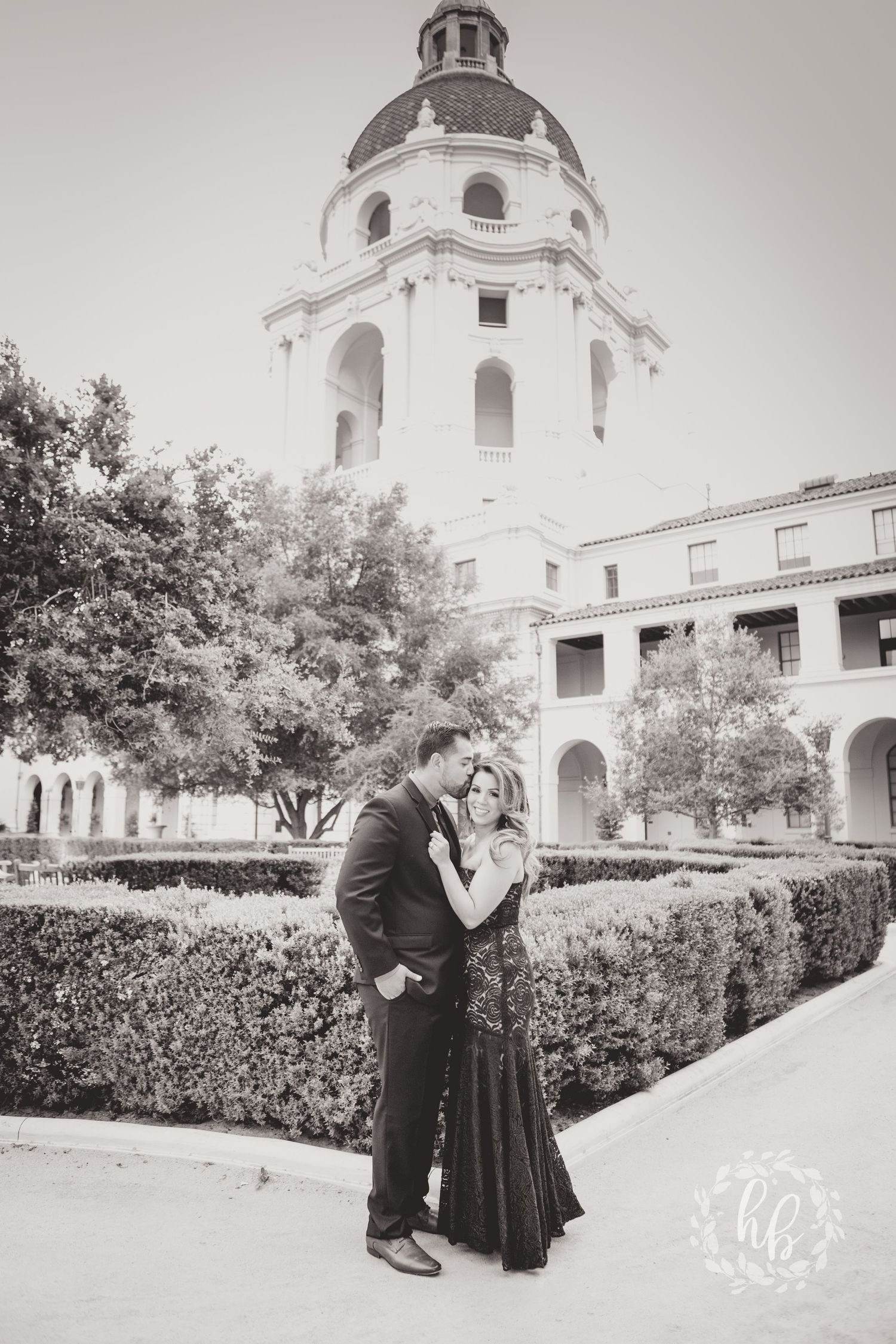 Pasadena City Hall engagement photos Pasadena photographer
