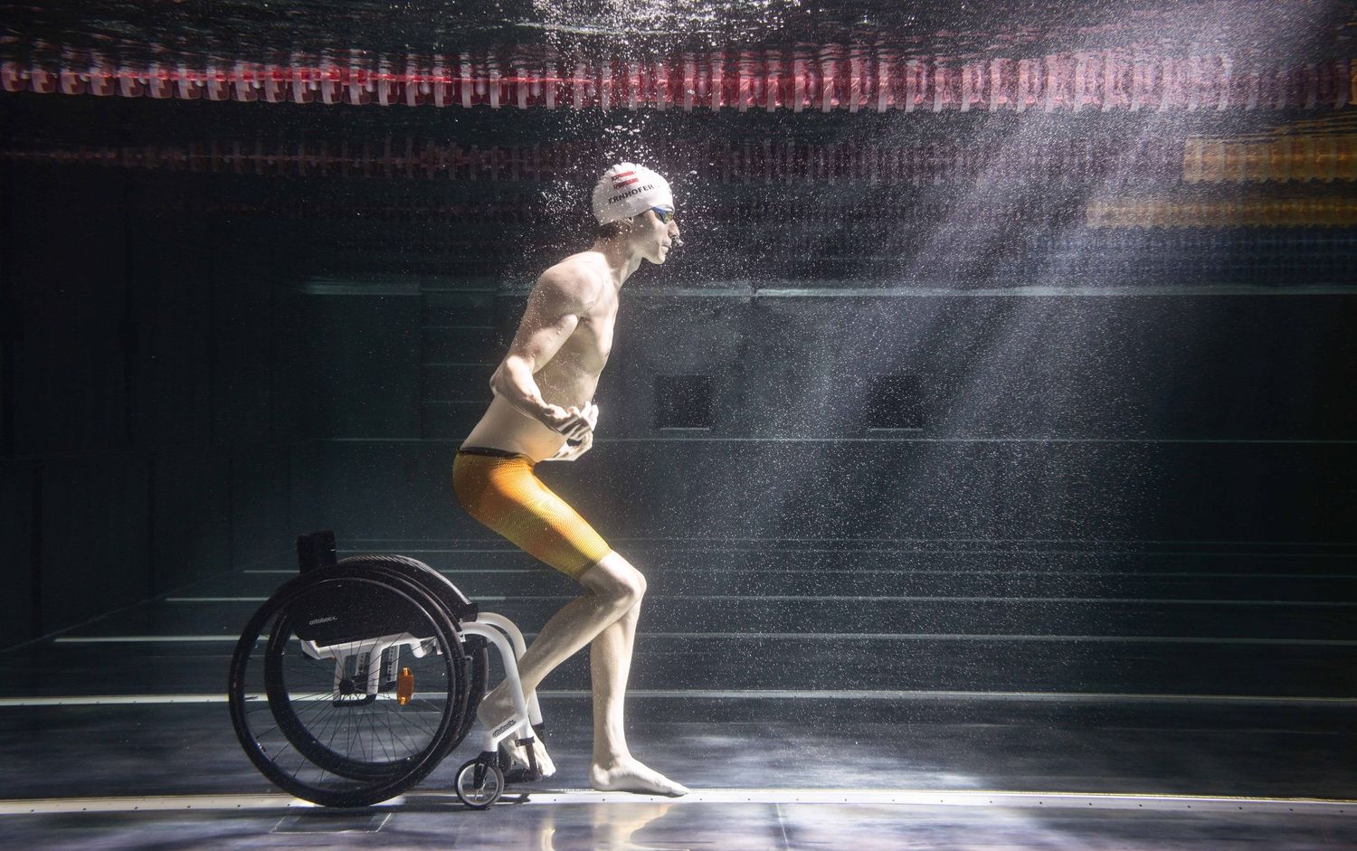 Fotowettbewerb Gesamtsieger Sportfoto Sportsphotography Winner Swimming Paraswimming Paraschwimmer Andreas Ernhofer
