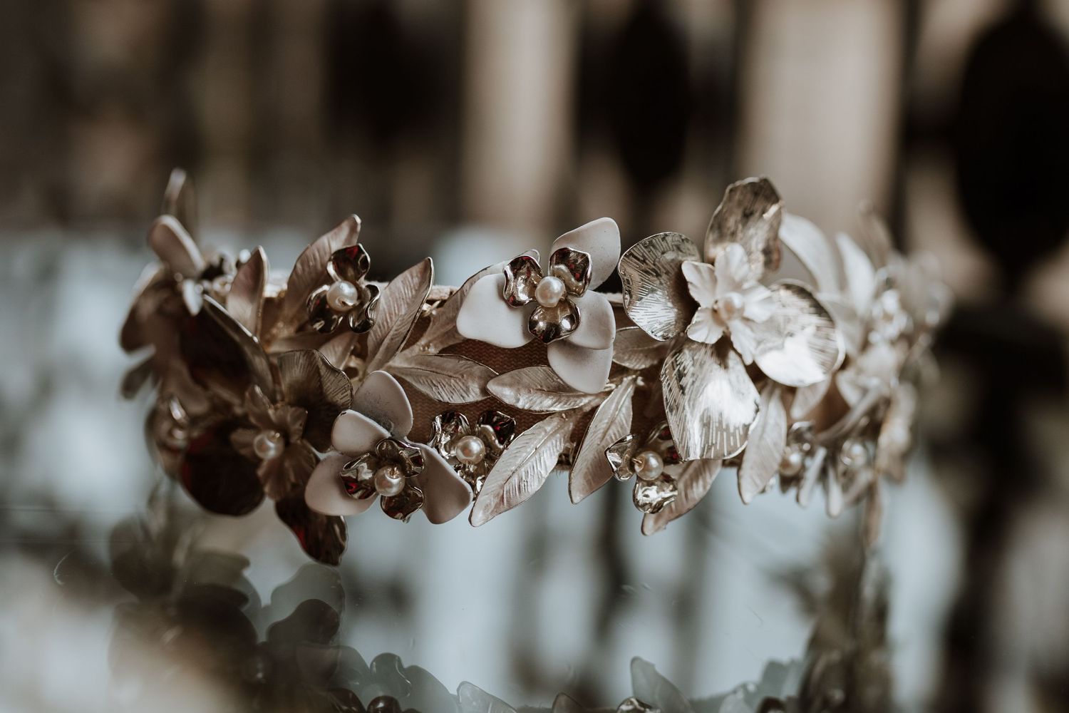 Detailed close up shot of beautiful handmade from Honey and Ember