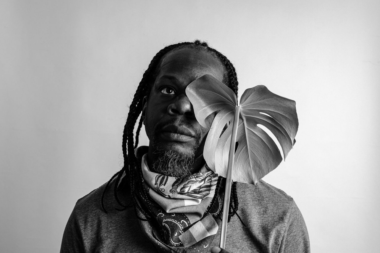 self-portrait by David D. Pistol "Long Hair Don't Care"