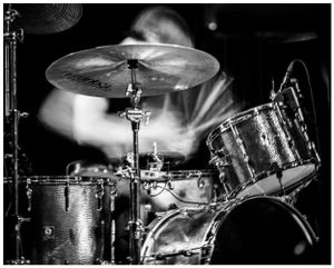 Concert photography of Preoccupations in Davenport, Iowa