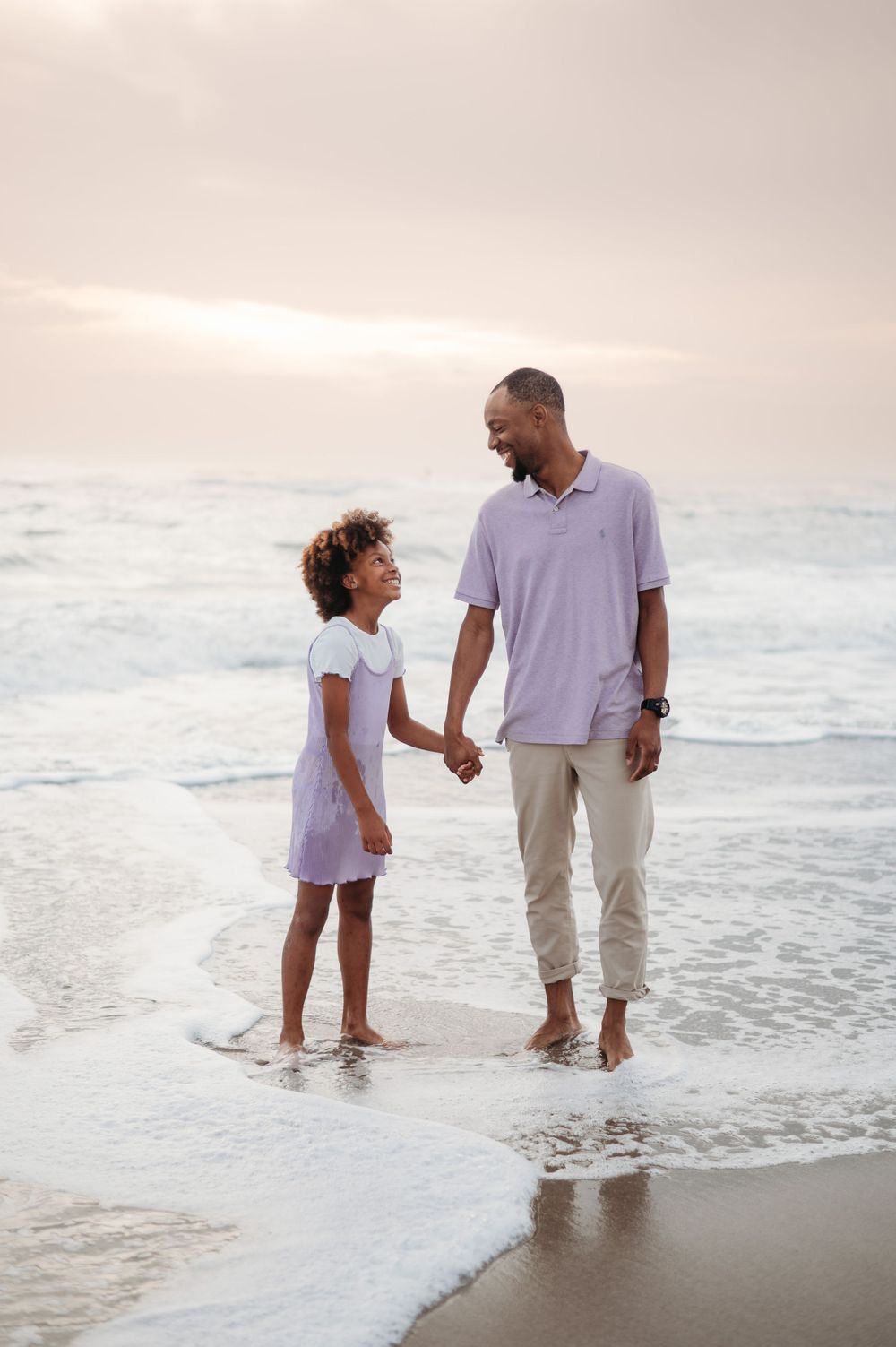 Father and daughter