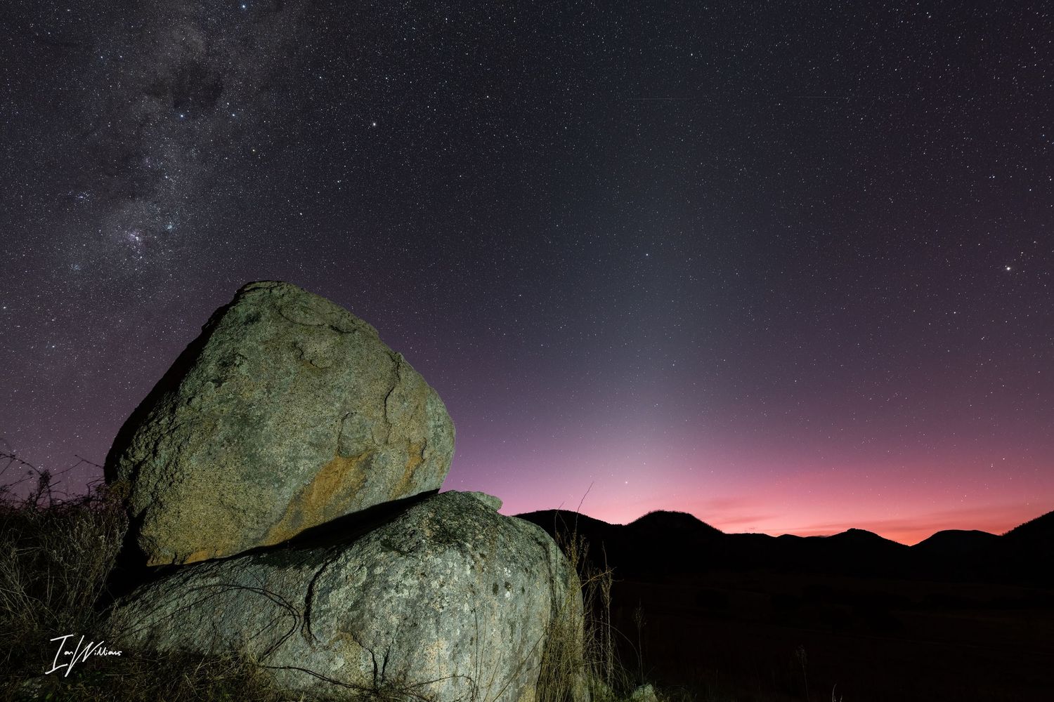 Zodiacal light, Namadgi