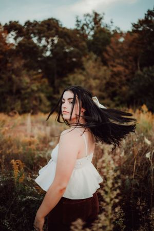 Louisville creative portrait photographer, jenna lehman, unique senior portraits
