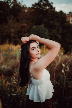 Louisville creative portrait photographer, jenna lehman, unique senior portraits