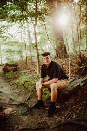 Louisville creative portrait photographer, jenna lehman, unique senior portraits