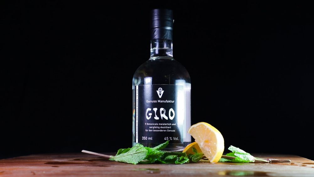 Produktfoto einer Gin Flasche