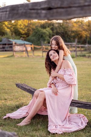 Mother and daughter photoshoot in Dural NSW