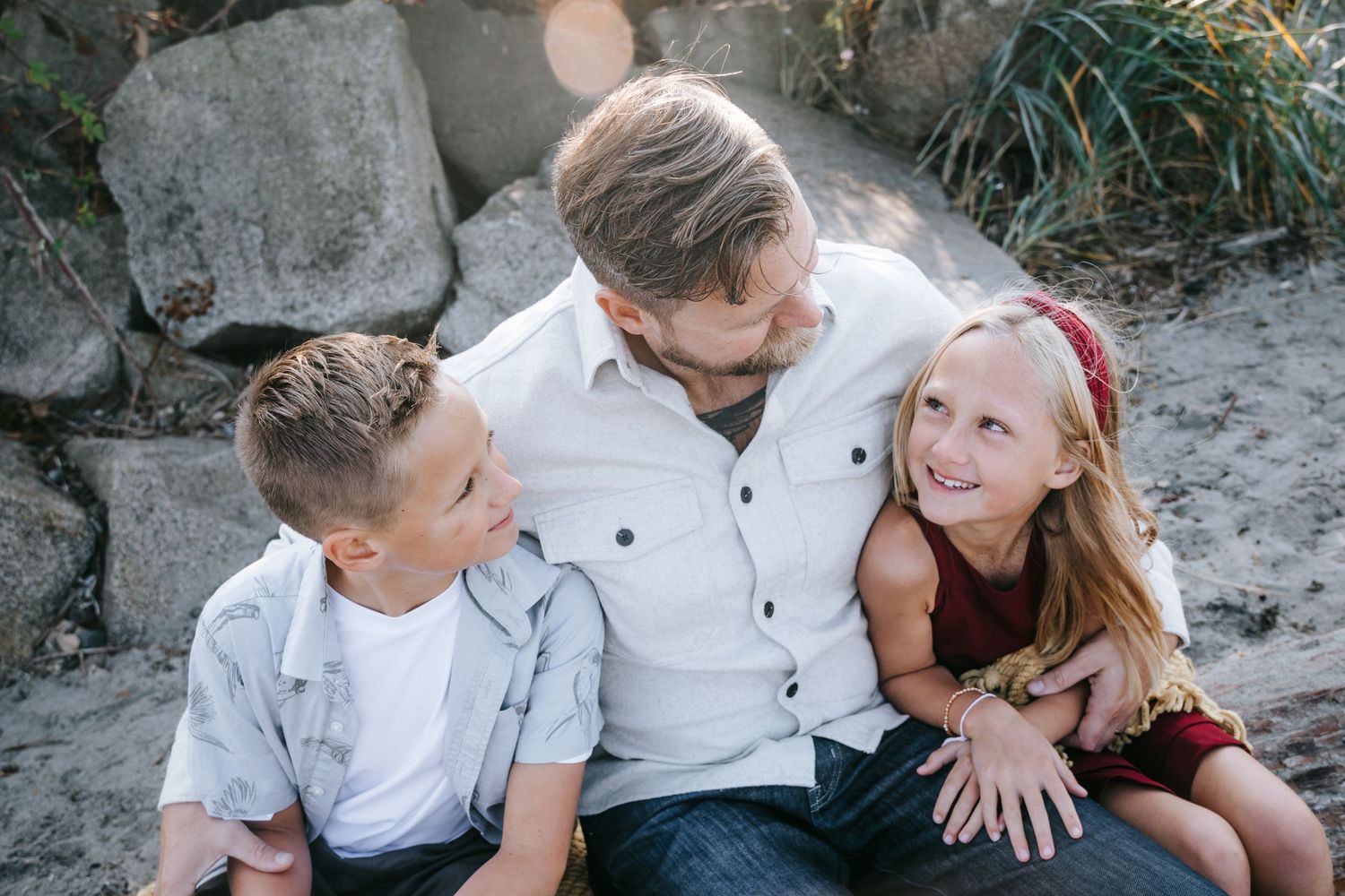 Daddy and Me Photo Session in Seattle