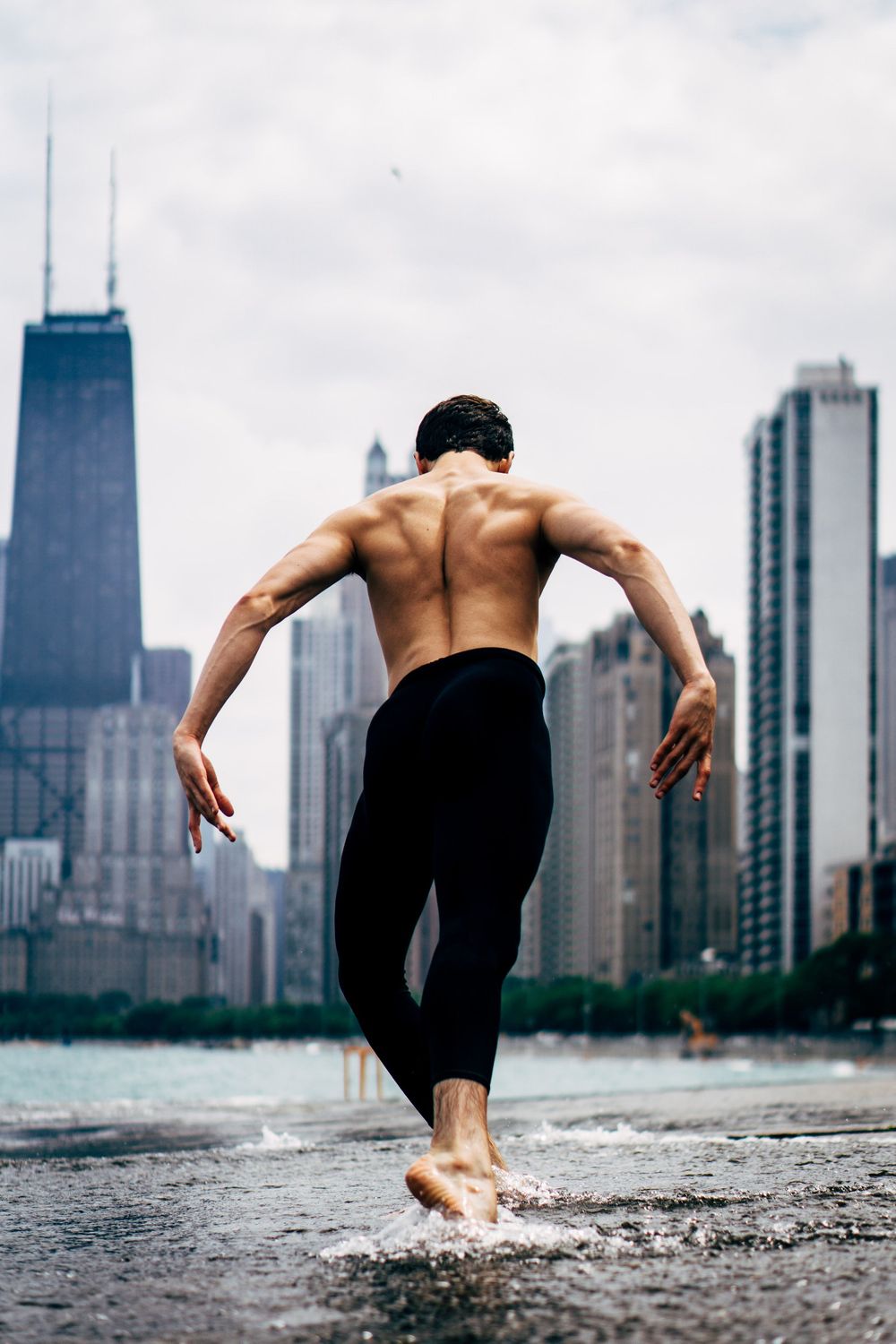 male ballet dancer, professional chicago male dancer photography