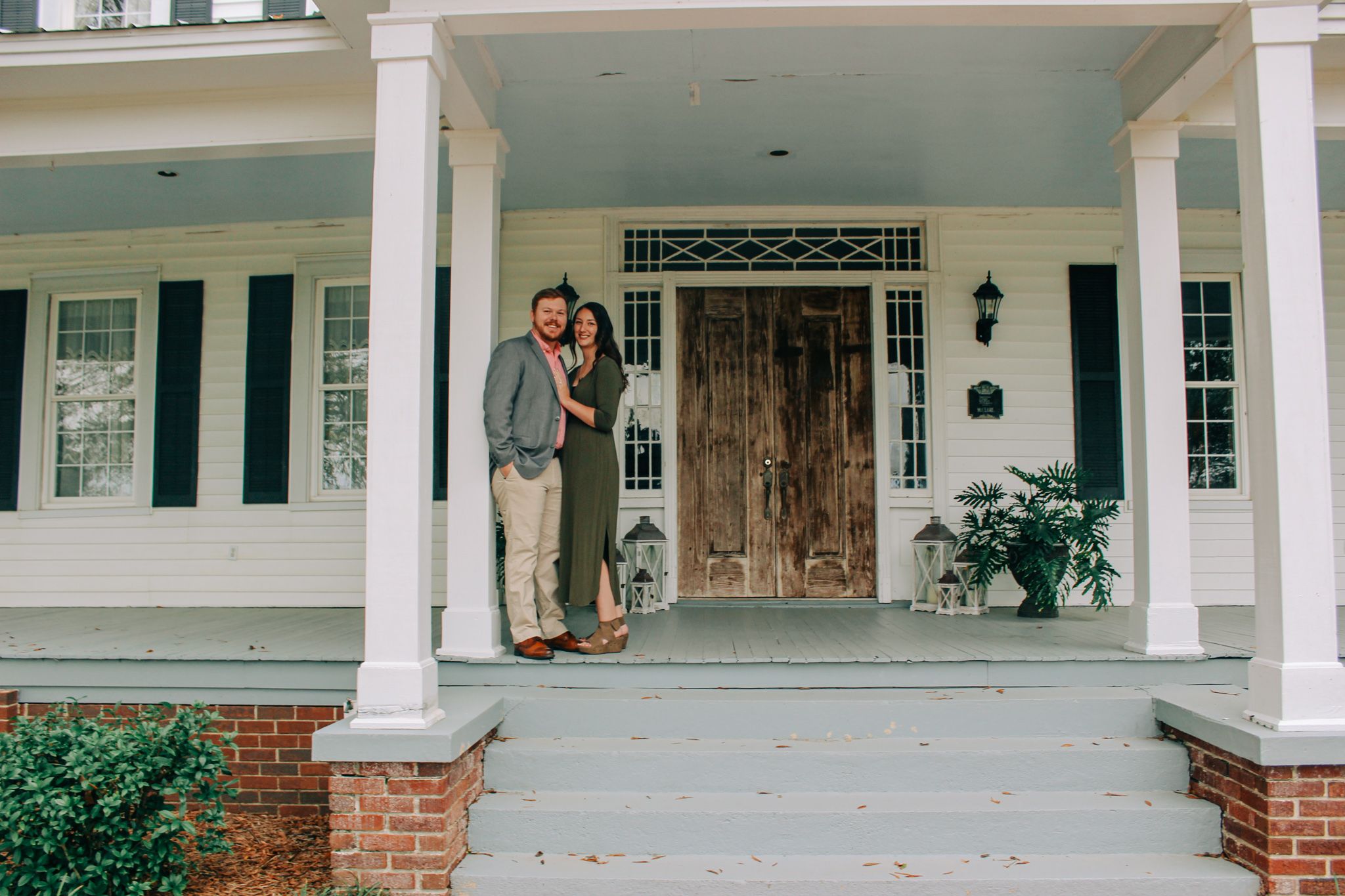 Fall Silo Field Engagement Session in Panola, Alabama Cody + Julie