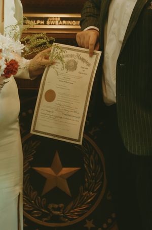 Fort Worth Texas downtown courthouse wedding photography-elopement photographer based in Texas with a vintage look and retro style