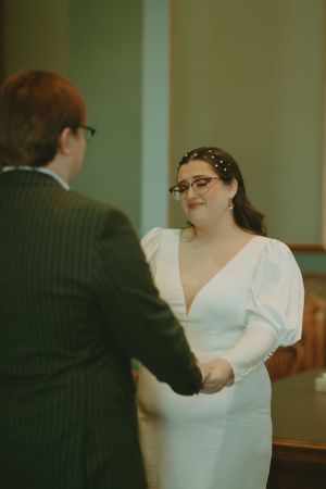 Fort Worth Texas downtown courthouse wedding photography-elopement photographer based in Texas with a vintage look and retro style