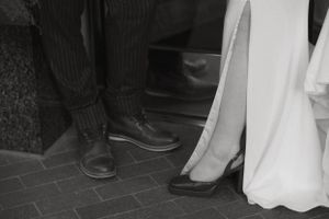 Fort Worth Texas downtown courthouse wedding photography-elopement photographer based in Texas with a vintage look and retro style