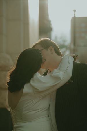 Fort Worth Texas downtown courthouse wedding photography-elopement photographer based in Texas with a vintage look and retro style