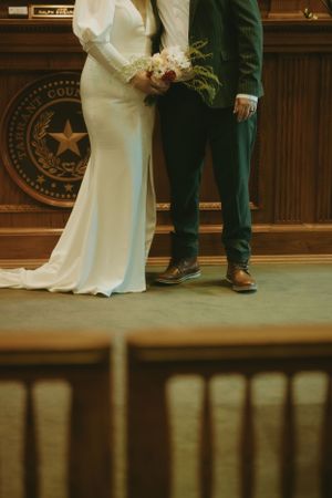 Fort Worth Texas downtown courthouse wedding photography-elopement photographer based in Texas with a vintage look and retro style