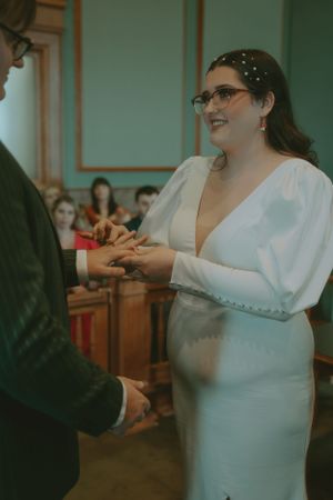 Fort Worth Texas downtown courthouse wedding photography-elopement photographer based in Texas with a vintage look and retro style