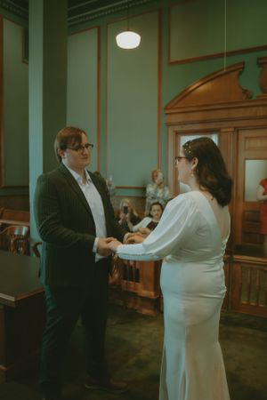 Fort Worth Texas downtown courthouse wedding photography-elopement photographer based in Texas with a vintage look and retro style