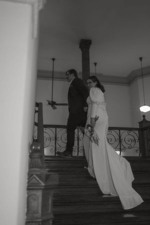 Fort Worth Texas downtown courthouse wedding photography-elopement photographer based in Texas with a vintage look and retro style