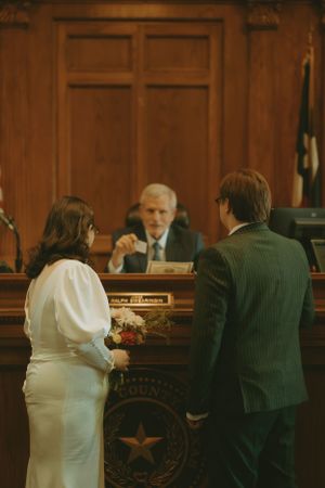 Fort Worth Texas downtown courthouse wedding photography-elopement photographer based in Texas with a vintage look and retro style