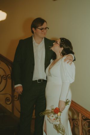 Fort Worth Texas downtown courthouse wedding photography-elopement photographer based in Texas with a vintage look and retro style