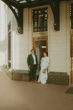 Fort Worth Texas downtown courthouse wedding photography-elopement photographer based in Texas with a vintage look and retro style