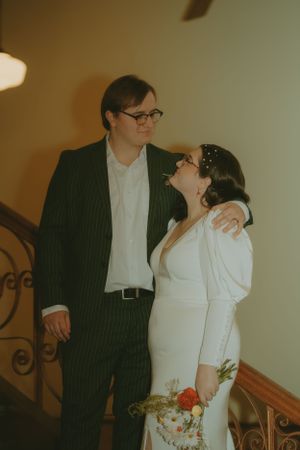 Fort Worth Texas downtown courthouse wedding photography-elopement photographer based in Texas with a vintage look and retro style