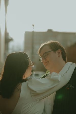 Fort Worth Texas downtown courthouse wedding photography-elopement photographer based in Texas with a vintage look and retro style