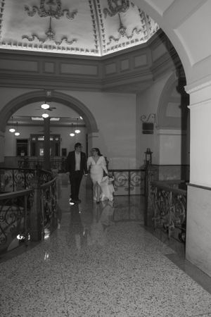 Fort Worth Texas downtown courthouse wedding photography-elopement photographer based in Texas with a vintage look and retro style