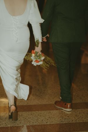 Fort Worth Texas downtown courthouse wedding photography-elopement photographer based in Texas with a vintage look and retro style
