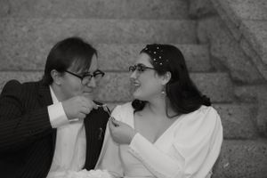 Fort Worth Texas downtown courthouse wedding photography-elopement photographer based in Texas with a vintage look and retro style