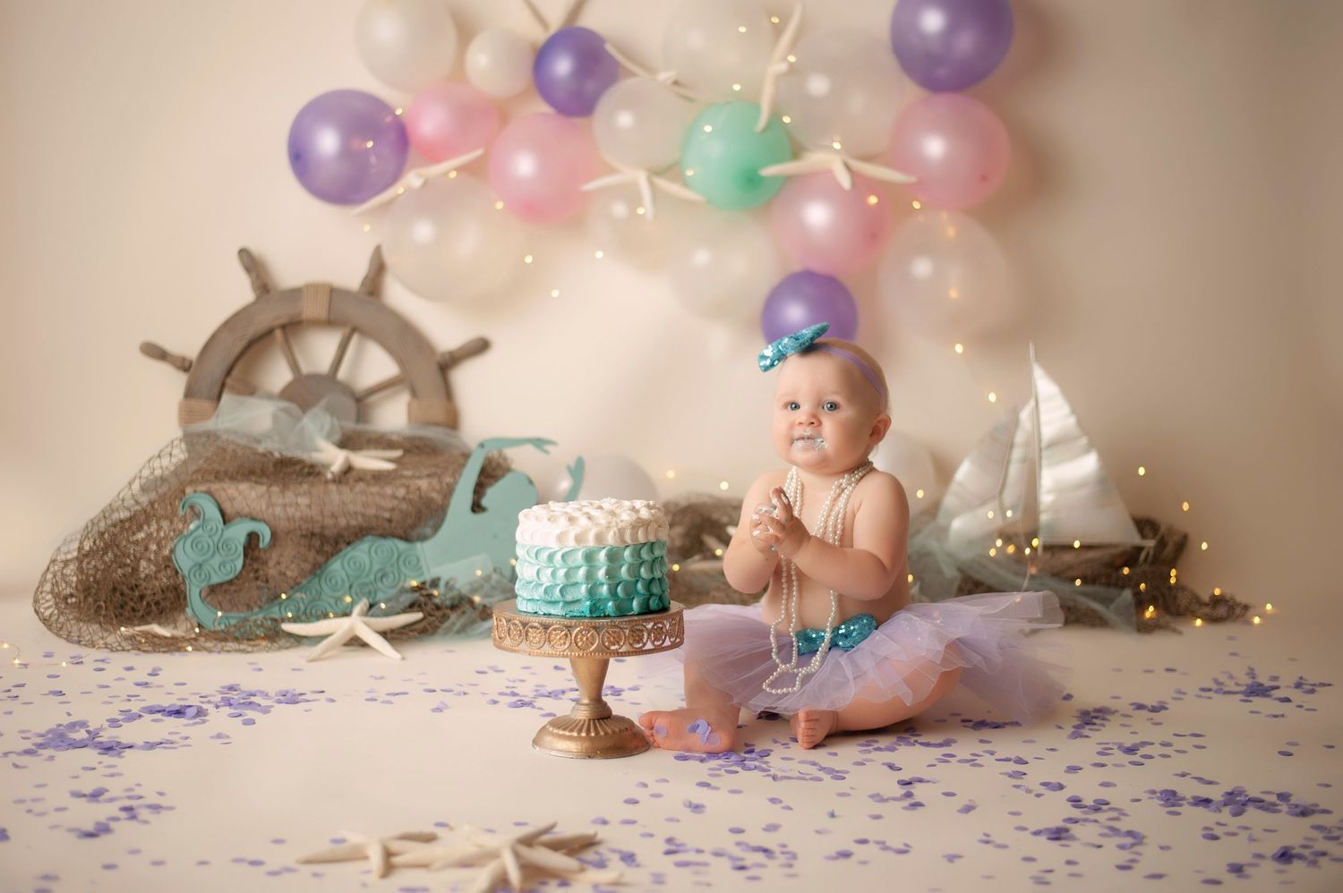 cake smash photography, first birthday photos in vermont