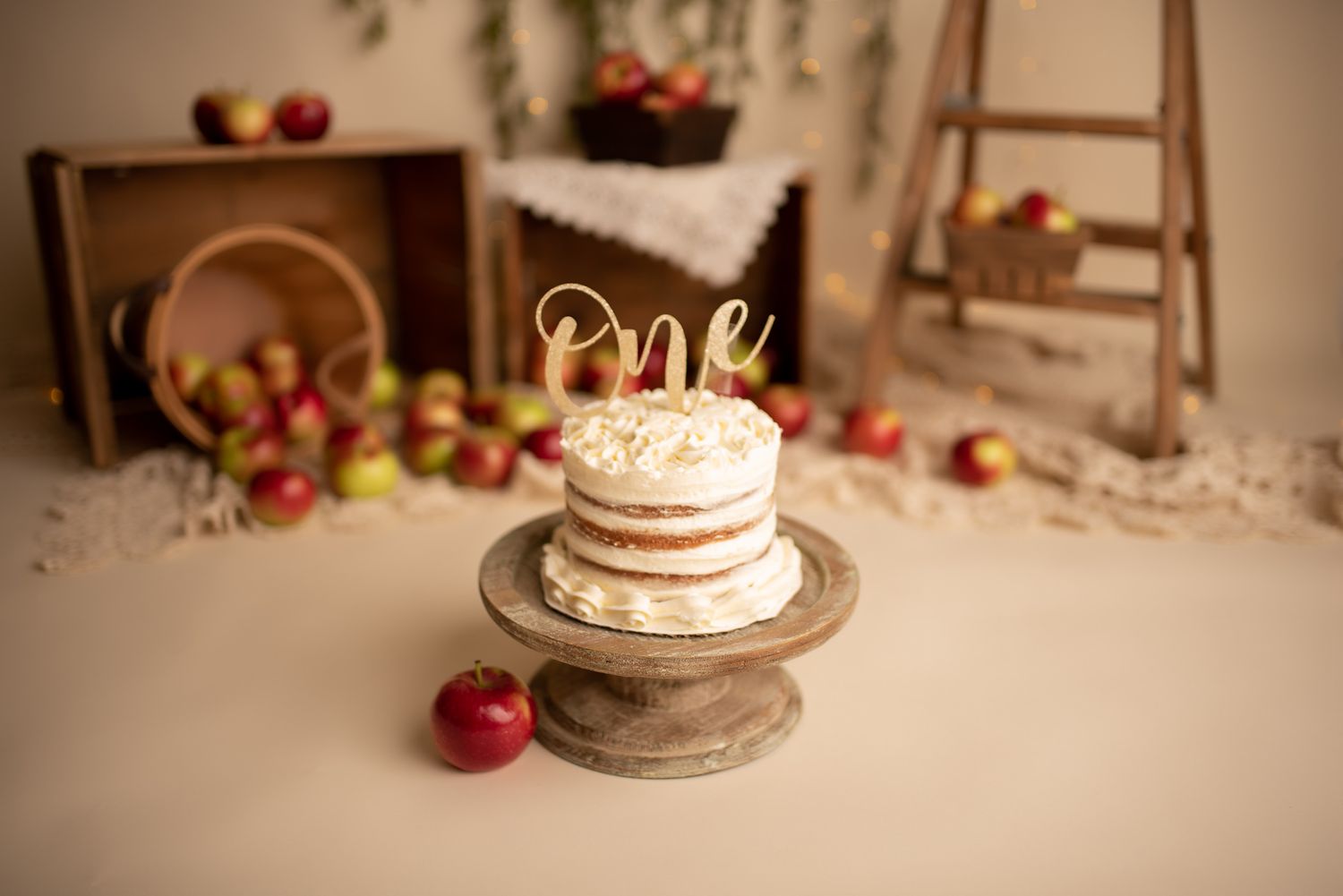 cake smash photography, first birthday photos in vermont