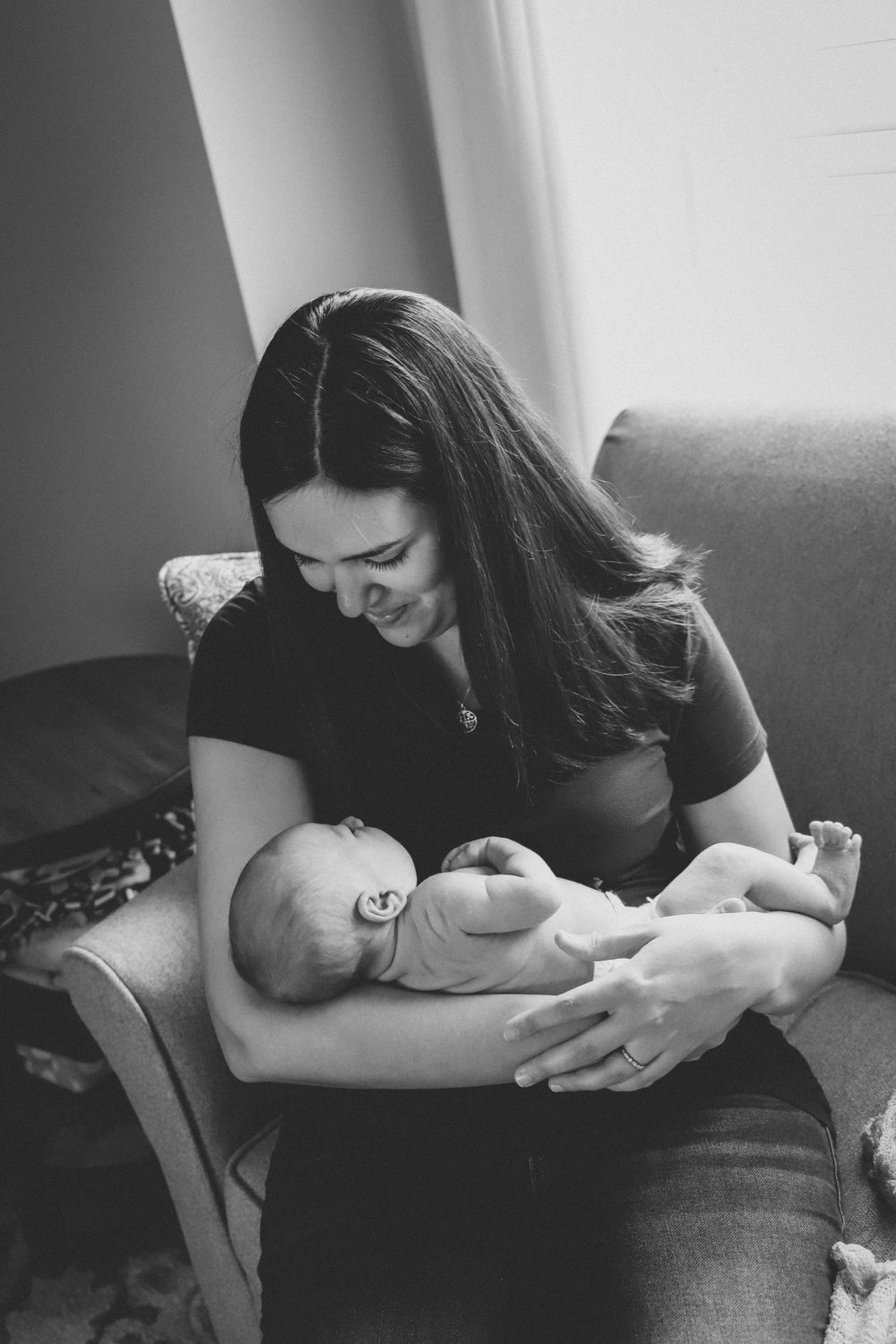 mom and child
