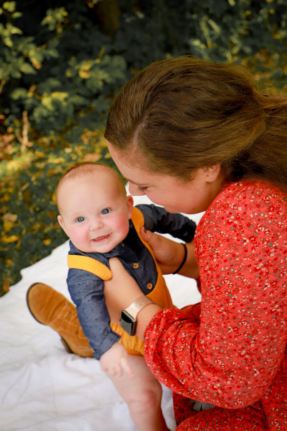 mom and child