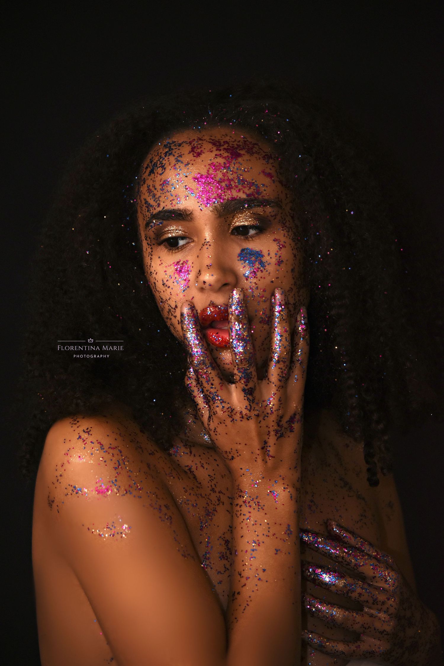 Creative Model Session here at Florentina Marie Photography Studio.