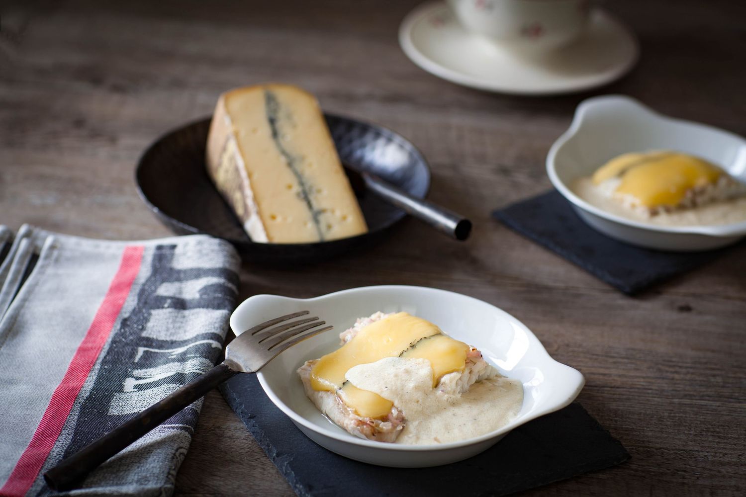 Création de recette, stylisme et photo pour Le Morbier, par Le Studio, photographe en Pays de Loire