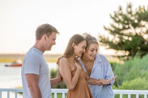 surprise engagement session in Ocean City New Jersey