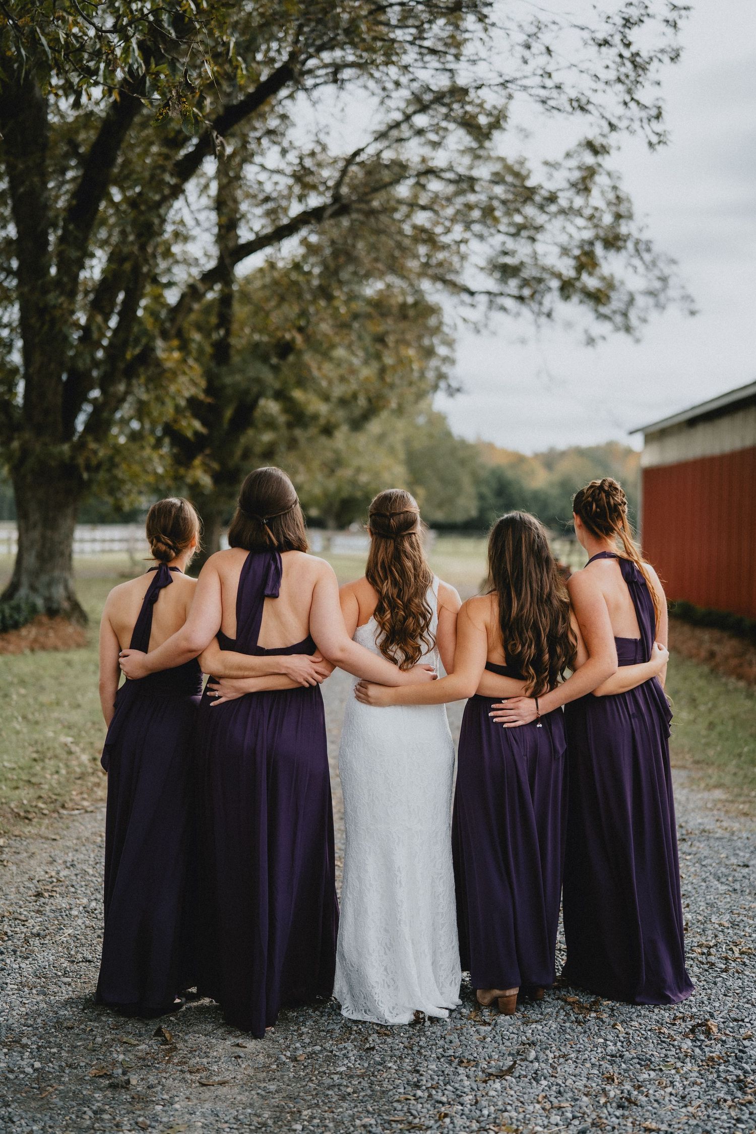 Bridesmaids at Morgan view Farms Wedding photography, Macon, GA Wedding Venue