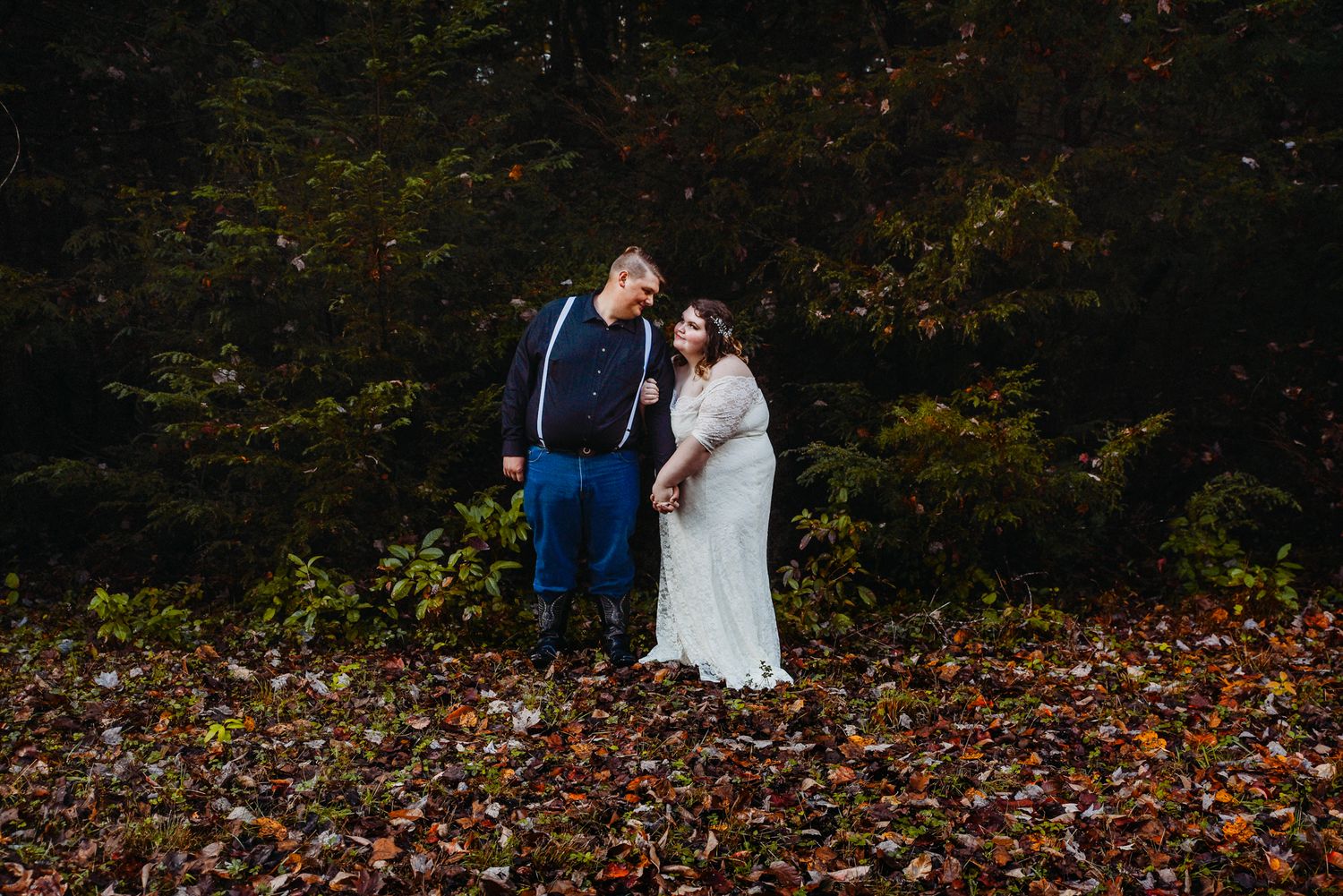 WV Wedding photographer fall new river gorge summersville west virginia