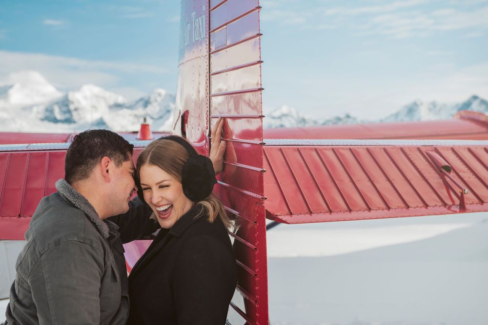 Destination Surprise Engagement on Glacier 1