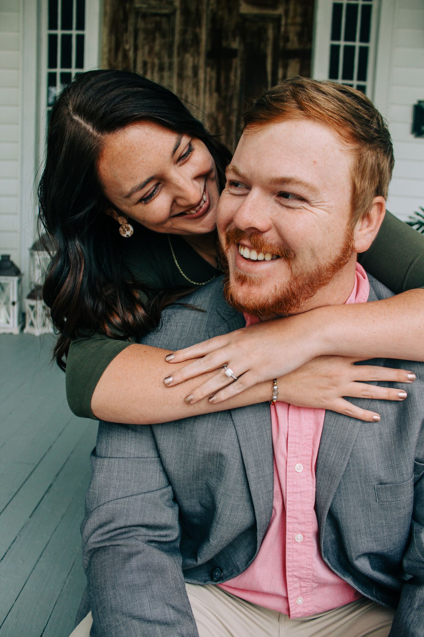 Fall Silo Field Engagement Session in Panola, Alabama Cody + Julie