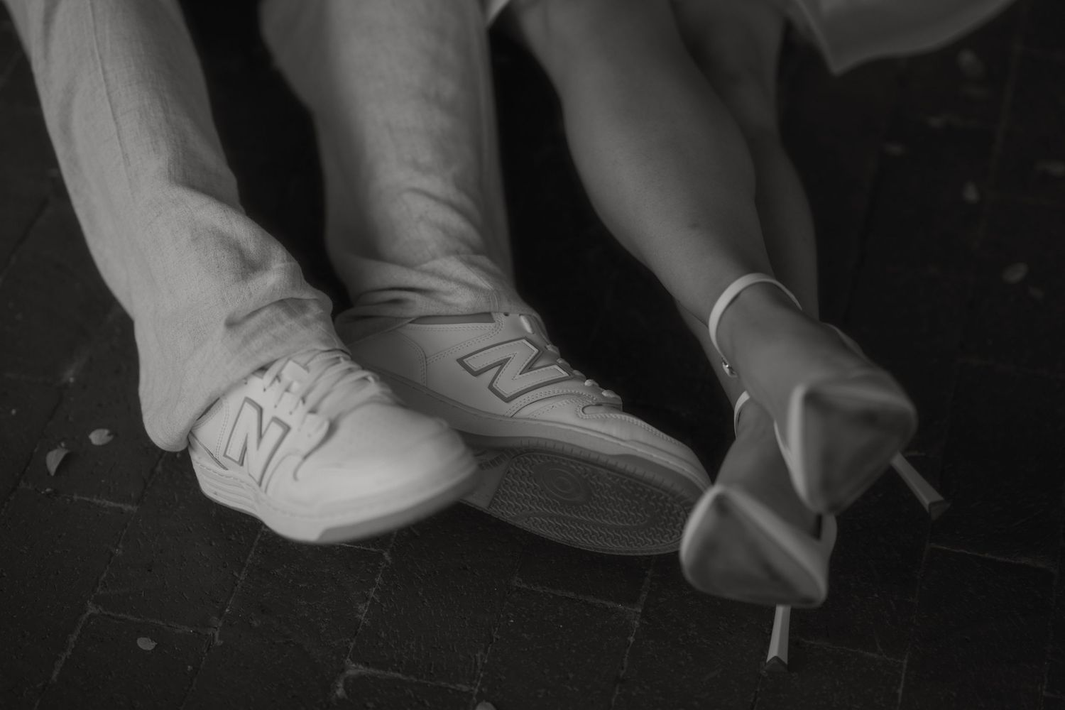 Fort Worth Texas engagement photographer with a city vibe and a retro feel. Vintage engagement session in Fort Worth