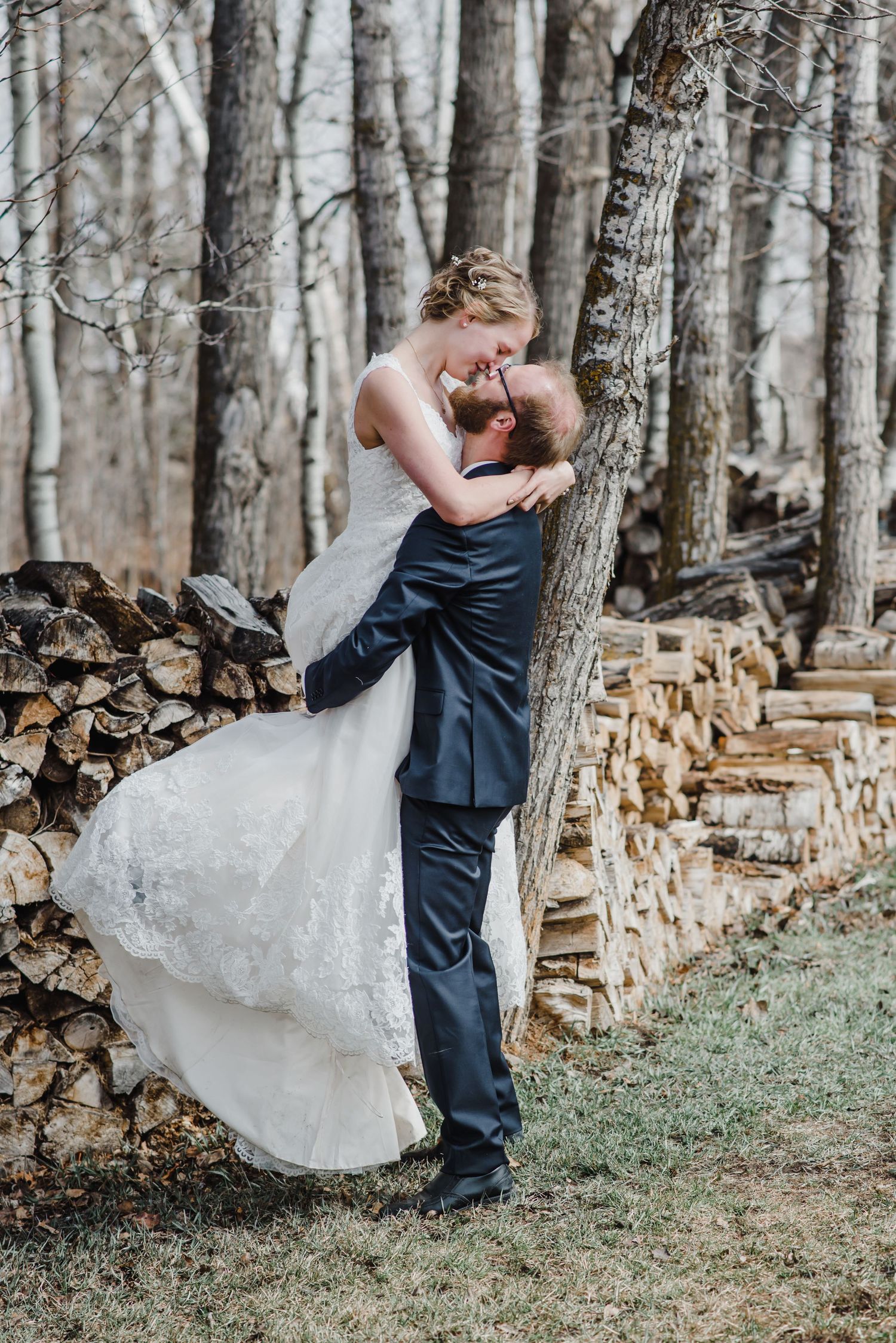 Bride and Groom Portraits, Nordegg Abraham Lake Elopement, Alberta Wedding, Rocky Mountain House, Rocky Mountain Bride